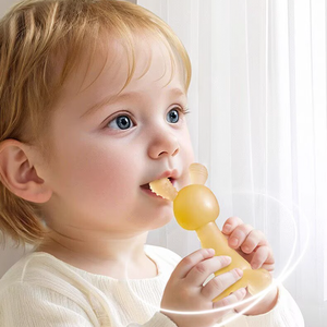 Jouets <span class=keywords><strong>de</strong></span> <span class=keywords><strong>dentition</strong></span> pour bébés sans BPA, adaptés au congélateur, pour nouveau-nés et nourrissons, jouets <span class=keywords><strong>de</strong></span> <span class=keywords><strong>dentition</strong></span> en silicone souples pour bébés et tout-petits, unisexe, vente en gros - Product Image 6