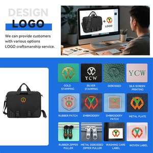 Sac d'ordinateur portable personnalisé <span class=keywords><strong>sacoche</strong></span> de bureau étanche avec sangle bandoulière durable sac à dos d'affaires pour ordinateur portable école travail - Product Image 5