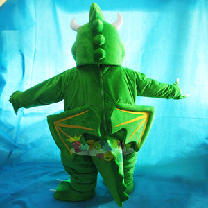 Costume de mascotte de dragon d'Halloween en stock pour adulte, costume sur mesure - Product Image 4