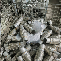 Auto Marmitta Flessibile Tubo Di Scarico Della Fabbrica del Commercio All'ingrosso di Alta Flessibilità di scarico flessibile a soffietto con blocco Tubo Flessibile