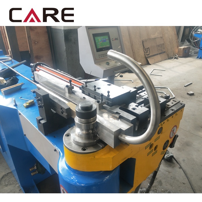 Hydraulic Semi Automatic Tube Pipe Bending Machine Stainless Steel Manual with Mandrel Aluminum Processing Construction Industry