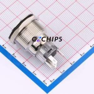 HY-22A-P11-S-E-L12V-CU-008 Push Button Switch Through hole Component (THT) Switch - Product Image 2