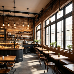 Design di Alta Qualità per Negozio di Panetteria con Vetrina Curva, Progetto Commerciale per Pasticceria, Arredamento e Design d'Interni per Panificio - Product Image 4