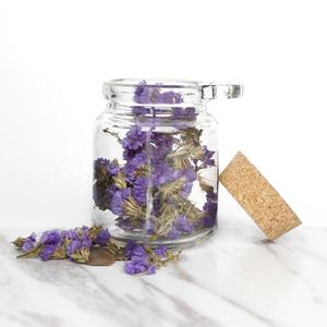 Récipient en verre pour poivre et sel d'épices, vente en gros, vide, emballage de thé, avec liège et cuillère, 250ml - Product Image 5