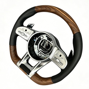 Volant en bois personnalisé pour <span class=keywords><strong>Mercedes</strong></span> Benz <span class=keywords><strong>AMG</strong></span> <span class=keywords><strong>GT</strong></span> a C E G S V Class VITO CLS63 CLS - Product Image 5