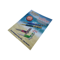 Kits de stylos personnalisés haut de gamme, catalogue, reliure de selle, livre souple, impression de brochures