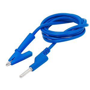 Conectores de Pinza Tipo Banana de 4MM, Coloridos, Aislados, Apilables, con Cable - Product Image 2