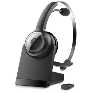 M101 Remote Work Business Office multi-point pairing ENC Noise reduction Handfree wired Wireless Bluetooth Single Ear headphones