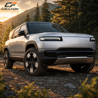 Jantes de voiture pour passagers CF 5x139.7 64.1 COMPATIBLES avec Rivian R1T R1S Aero Range Optimized Forged Wheels 21 22"