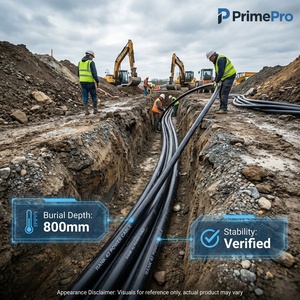 Câble d'alimentation PrimePro robuste 1 conducteur 0,6/1 kV avec <span class=keywords><strong>isolation</strong></span> PVC et gaine PE, résistant aux UV, pour application directe en terre et souterraine - Product Image 4
