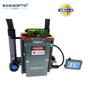 Günstigste Fabrik Verkauf MAX-50W Serie Rucksack Mini tragbare gepulste Laser-Reinigungs maschine