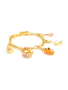 Vente chaude 2025 Bracelet <span class=keywords><strong>en</strong></span> émail pour bébé mignon et sûr <span class=keywords><strong>en</strong></span> <span class=keywords><strong>or</strong></span> plaqué 18 carats Prix direct d'usine Longue durée de <span class=keywords><strong>vie</strong></span> Naturel Bijoux pour bébé - Product Image 3