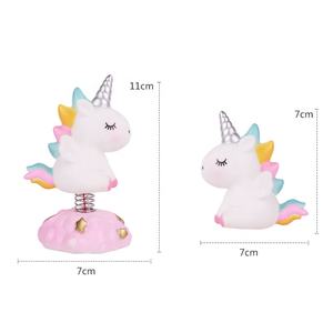 Adornos para Pastel <span class=keywords><strong>de</strong></span> Cumpleaños <span class=keywords><strong>de</strong></span> <span class=keywords><strong>Unicornio</strong></span> HY, Figura <span class=keywords><strong>de</strong></span> Caballo Balancín Arcoíris, Decoración para Pastel <span class=keywords><strong>de</strong></span> <span class=keywords><strong>Unicornio</strong></span>, Tarjeta Decorativa para Pastel, Juguetes - Product Image 5