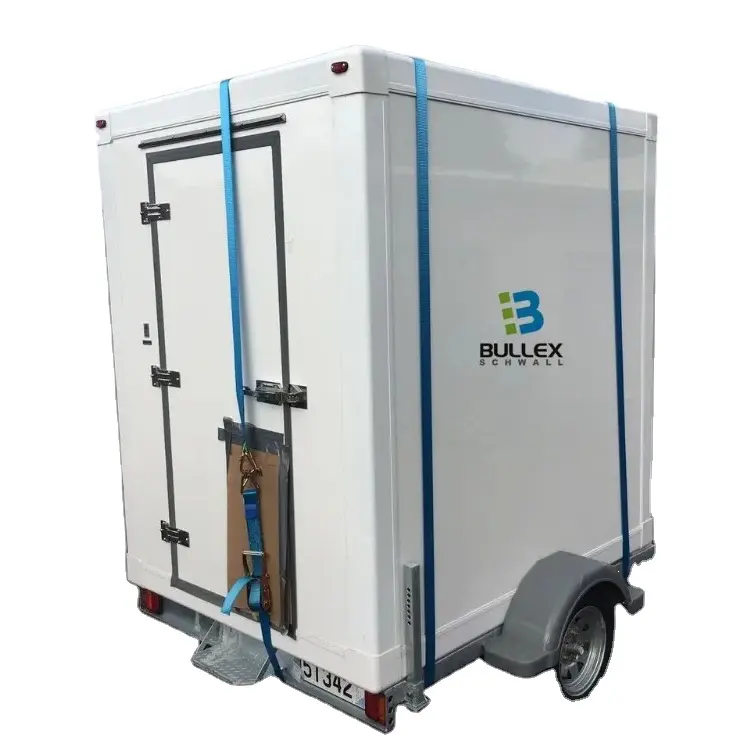 Reboque de armazenamento a frio móvel integrado de alta qualidade para armazenamento e preservação de câmaras frigoríficas
