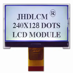 Monochrome Lcd Display 240*128 Character LCD Module 240128 Screen JHD240128-G53BSW-G