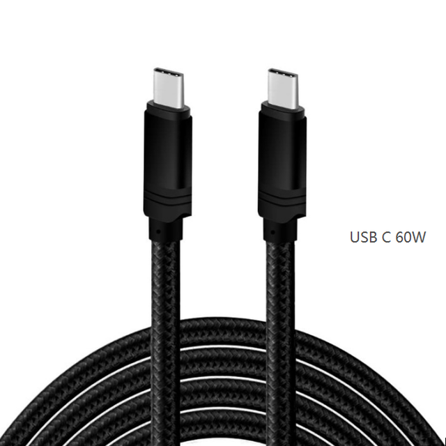 PD Usb c to c Cable 60w/45W/30W/18W 3A Fast Usb Charging Data Cables for Mobiles