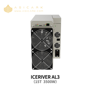 Brandneuer ICERIVER AL3 15T 3500W Blake3 Luftgekühlter ALPH Mining Miner Hocheffizienter ASIC-Miner 200-250V 75dB für den Farmbetrieb - Product Image 3