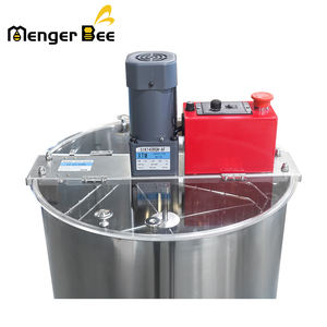 Extractor de miel eléctrico reversible automático de 4 marcos del proveedor estadounidense de apicultura nueva condición - Product Image 4
