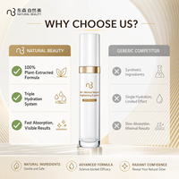 Sérum éclaircissant pour le visage Natural Beauty avec Alpha Arbutin, stérols de soja et tocophérol, soin de la peau du visage 30ml