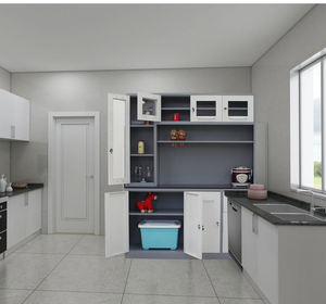 Mobile <span class=keywords><strong>Bar</strong></span> Angolare per <span class=keywords><strong>Casa</strong></span>, Armadietti per Soggiorno, <span class=keywords><strong>Arredamento</strong></span> Moderno - Product Image 4