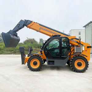 Direkt vom Hersteller: 7m 8m Allrad-Diesel-Teleskoplader für die Landwirtschaft, 4-5 Tonnen Tragkraft, mit Schaufel - Product Image 4