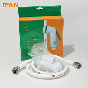 Ifan горячая Распродажа Белый спрей для биде <span class=keywords><strong>Shattaf</strong></span> <span class=keywords><strong>ABS</strong></span> корпус биде ручной спрей набор для туалета - Product Image 1
