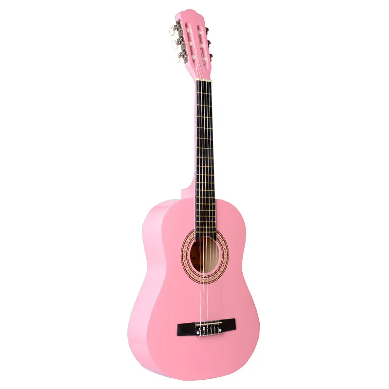 Classical Music 34 inch classical guitars for children kids student guitar basswood classic FT-C-B34