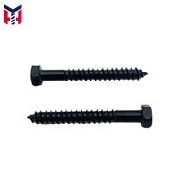 M10x120 Hex Wood Screw Timber Screw Construction Fastener for Connecting Wooden Furniture or Appliances