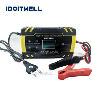 <span class=keywords><strong>Caricabatterie</strong></span> Intelligente Pieghevole 12V 8A 24V 4A con Modalità Multi-Batteria, <span class=keywords><strong>Caricabatterie</strong></span> per Riparazione Batterie al Piombo-Acido per Auto e Moto - Product Image 5