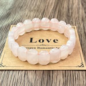 Bracelet en pierre naturelle avec perles de verre colorées, pierre de naissance, avantages professionnels, logo personnalisé, gestionnaire de compte dédié - Product Image 2