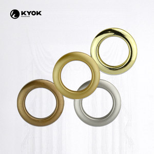KYOK Vente en gros Anneaux à œillets autobloquants pour rideaux Accessoire pour <span class=keywords><strong>tringle</strong></span> à rideaux en métal fabriqué en Chine pour rails de poteaux et accessoires - Product Image 4