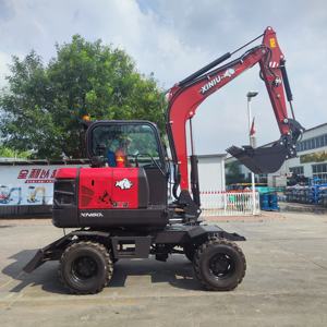 Neushoorn Xn60l Graafmachine Xn60l Wielgraafmachine 6ton Graafmachine Goedkopere Prijs - Product Image 4