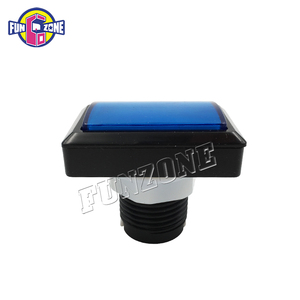 Máy chơi trò chơi nút hình chữ nhật 33*50 với nút đèn chuyển màu trắng với Đèn khung DC12V 3A - Product Image 5