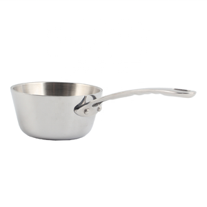 เครื่องอุ่นเนยสแตนเลสขนาดเล็ก 150 มล. เหมาะสำหรับอุ่นเนย ซอส ใช้งานได้กับเตาแม่เหล็กไฟฟ้าและเตาแก๊ส - Product Image 3