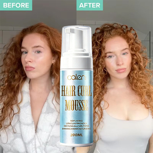 Espuma Fijadora Luxfume de Larga Duración para Peinar Cabello Rizado, con Volumen y Fijación, Espuma Moldeadora Personalizada para Rizos Definidos - Product Image 1