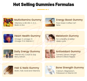 OEM Private Label Vrouwen Probiotica Gummies Fruit Smaak Vrouwelijke Balans Gummies - Product Image 6