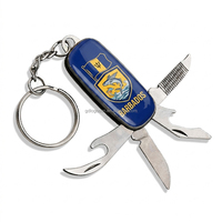 Toptan Katlanır Küçük Şişe Açacağı Karabina Bıçak Küba Hediyelik Eşyaları Metal Özel Logo Çok Amaçlı Mini Cep Anahtarlık Bıçağı