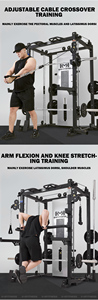 China <strong>Supplier</strong> Multi Gym Equipment Mutli <strong>Function</strong> Station All in <strong>One</strong> Home Workout Smith Machine for Sale - Product Image 5