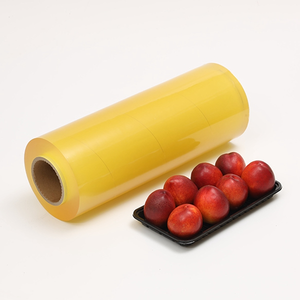 Película adhesiva elástica de PVC para alimentos al por mayor de fábrica, la mejor película adhesiva de Pvc transparente para envolver alimentos frescos - Product Image 2