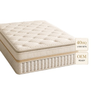 <span class=keywords><strong>Surmatelas</strong></span> <span class=keywords><strong>de</strong></span> luxe à ressorts ensachés et latex, 5 zones, avec coussin supérieur, écologique, durable, en tissu tricoté, pour chambre à coucher, tailles King et Queen, personnalisable - Product Image 3