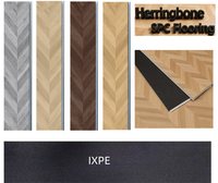 Prix d'usine – Nouveau revêtement de sol hybride SPC en vinyle PVC de luxe, résistant aux rayures, aspect bois foncé, 4mm 5mm, parquet chevron en chevrons