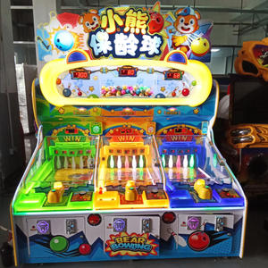 Vente à bas prix : Machine de récompense interactive Little Bear Bowing d'occasion, console d'arcade <span class=keywords><strong>pour</strong></span> enfants avec éclairage LED, jeux à monnayeur - Product Image 1