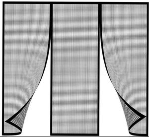 Design moderne pour le <span class=keywords><strong>velcro</strong></span> et les <span class=keywords><strong>moustiquaires</strong></span> en fibre de verre pour les fenêtres et les portes des hôtels - Product Image 2