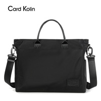 Sac à bandoulière souple en cuir Oxford imperméable pour homme, style rétro européen, idéal pour les voyages d'affaires et le transport d'ordinateur portable