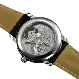 Montre mécanique classique pour homme de haute qualité avec véritable tourbillon - Product Image 5