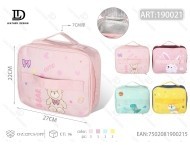 Borsa per il pranzo dei bambini in tessuto non tessuto con chiusura a cerniera, design carino per uso scolastico - Product Image 1