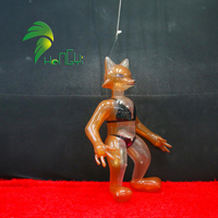 Nouvelle poupée gonflable en PVC transparent en forme de renard mignon avec jouet de dessin animé SPH, vente en gros d'usine
