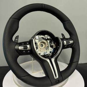 Перфорированный кожаный руль для BMW F10 F30 F31 F32 F20 E92 E71 X6 X5 E70 M3 M4 M5 M6 F36 E90 <span class=keywords><strong>M</strong></span> спортивный руль - Product Image 4