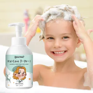 Kids Swim 3-in-1 Shampoo, Conditioner & Body Wash - 3-in-1 Combo Pool Shampoo & Conditioner for Swimmers