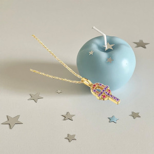 Collares Minimalistas con Colgante de Estrella Hueca, Joyería Fina, <span class=keywords><strong>Gargantilla</strong></span> con Cuentas de Cristal, Accesorios Delicados en Oro y Plata para Combinar en Capas - Product Image 6